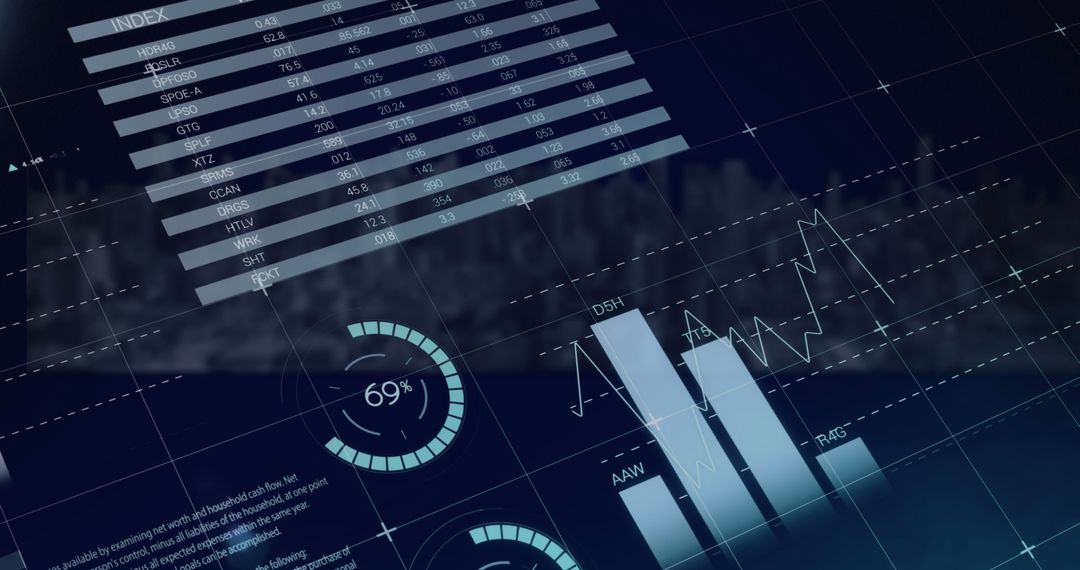 Digital Financial Data Interface with Business Analytics