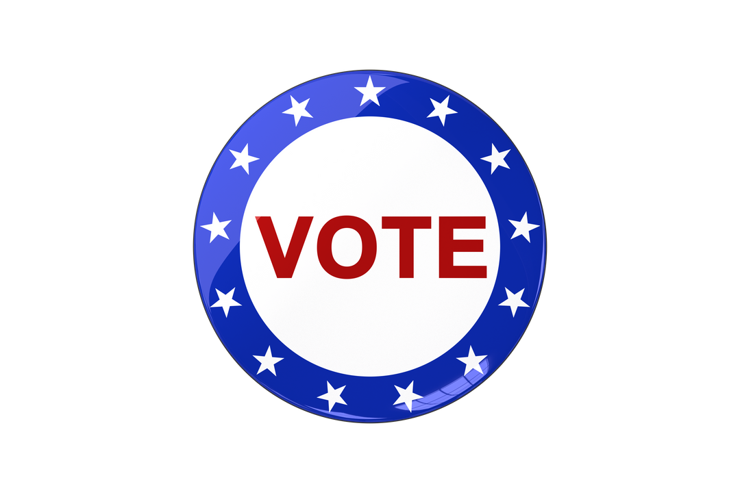 Transparent Voting Badge with Vote Text and Stars - Download Free Stock Images Pikwizard.com