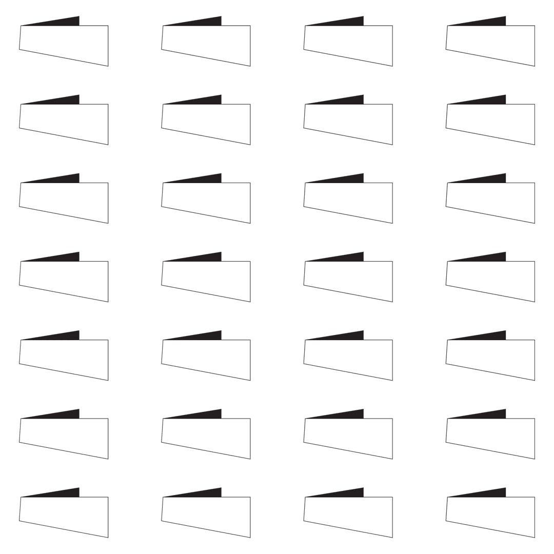 Transparent Black and White Repeating Geometric Pattern on Transparent Background