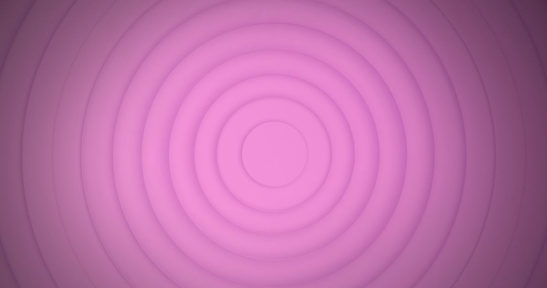 Hypnotic Pulsating Circles in Gradient Pink Tones
