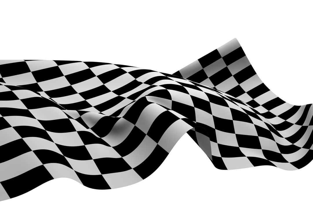 Black and White Transparent Racing Checkered Flag Illustration - Download Free Stock Images Pikwizard.com