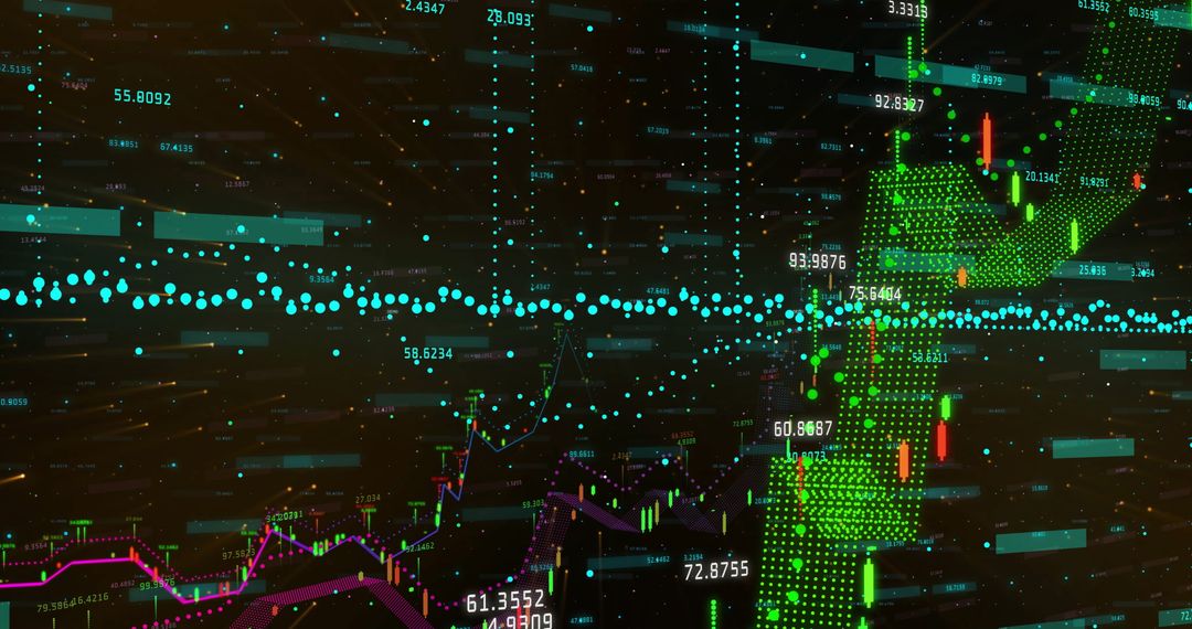 Digital Financial Data Visualization on Technological Grid