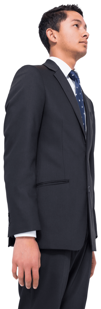 Professional Businessman in Suit with Transparent Background