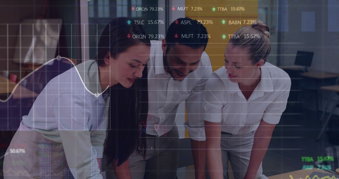 Team Analyzing Financial Data with Graphs and Charts - Free Images, Stock Photos and Pictures on Pikwizard.com