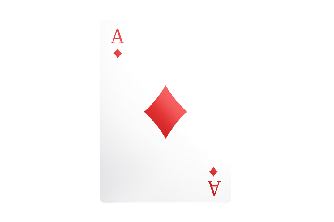 Ace of Diamonds Transparent Playing Card Isolated Background - Download Free Stock Images Pikwizard.com