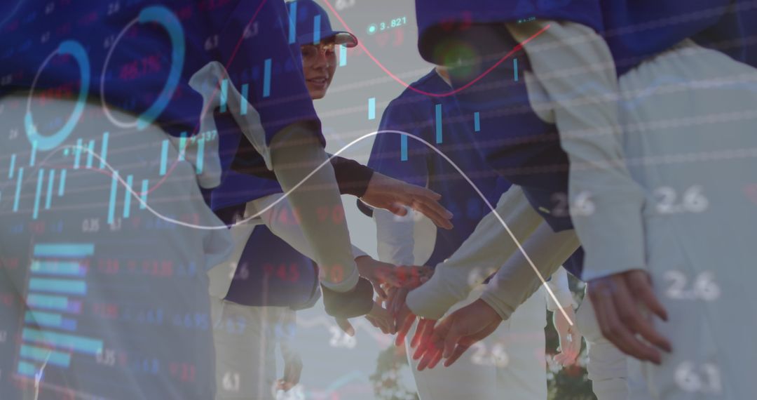 Collaborative Team Effort with Financial Data Overlay