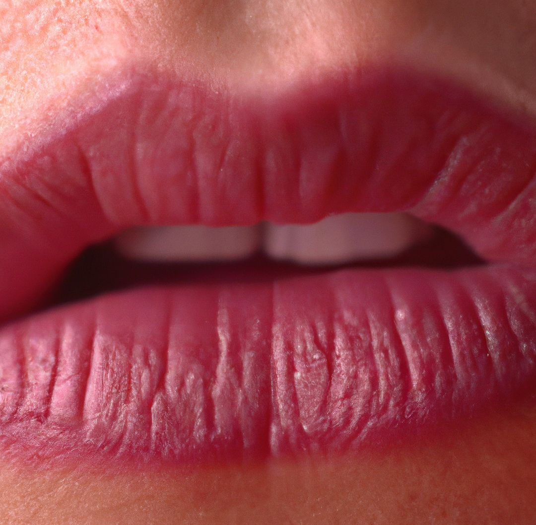 Close-Up of Female Lips with Pink Lipstick - Free Images, Stock Photos and Pictures on Pikwizard.com