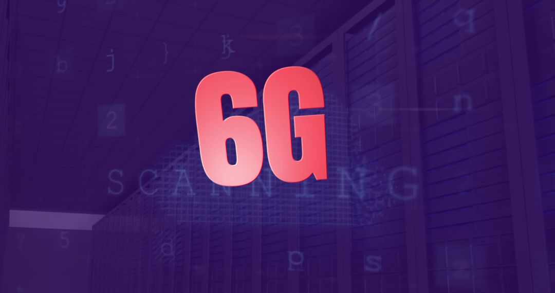 6G Technology with Data Processing in Server Room Visualization