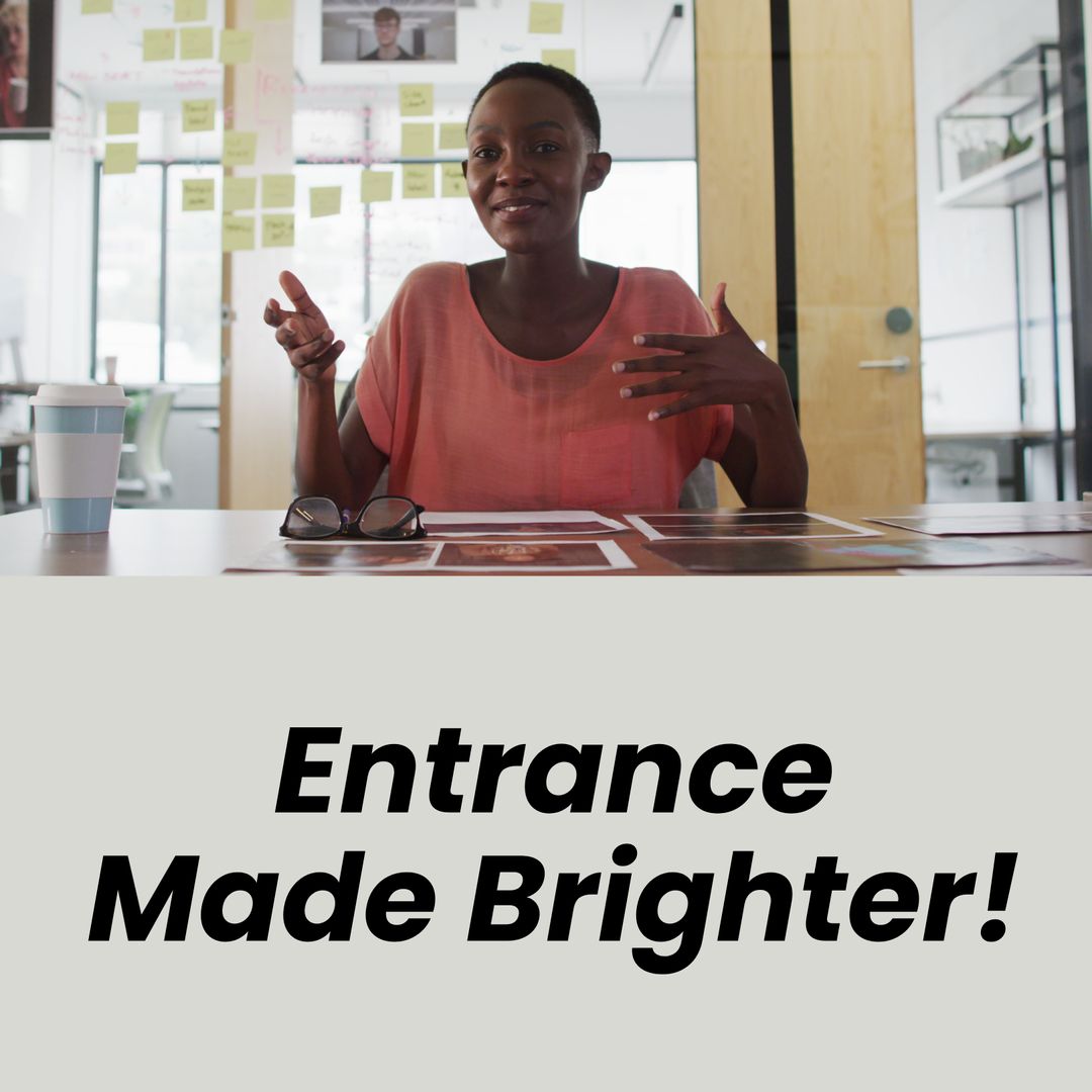 Confident Businesswoman Speaking During Office Meeting