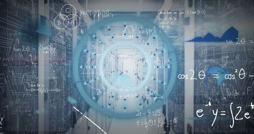 Data Center Connectivity Concept with Digital Overlay