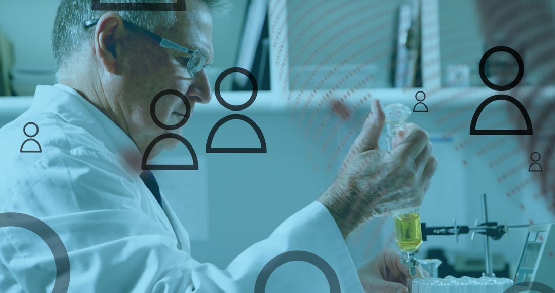 Scientist Engaging in Innovative Laboratory Research