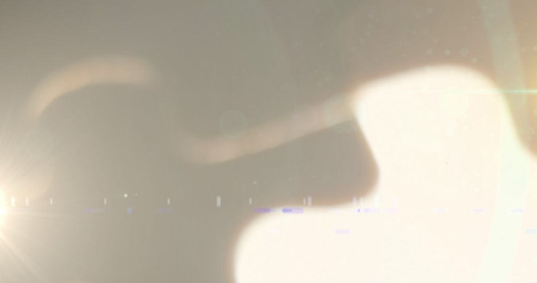 Light Burst with Abstract Gradient Background