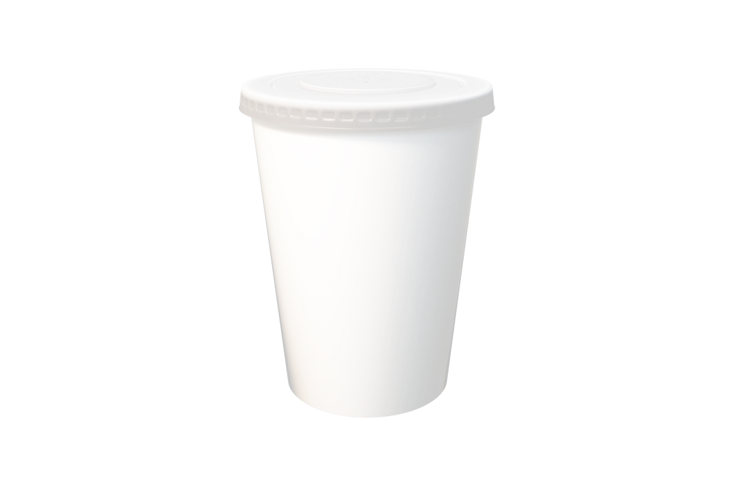 White Takeaway Drink Cup with Lid Illustration on Transparent Background - Download Free Stock Images Pikwizard.com