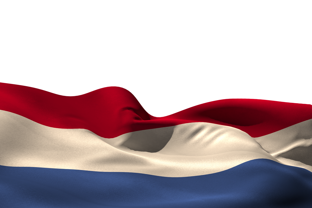 Waving Netherlands Flag on Transparent Background Symbolizing Patriotism - Download Free Stock Images Pikwizard.com