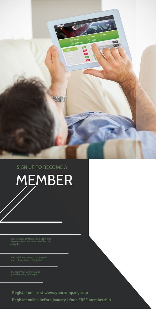 Digital Membership Registration Tablet User Experience