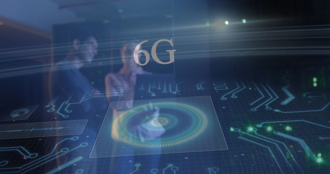 6G Technology Pioneers: Innovative IT Engineers Analyzing Advanced Data Processing