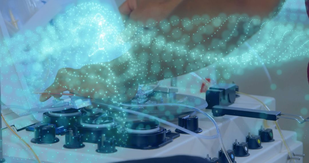 Innovative Healthcare Technology Interface with Digital Stream