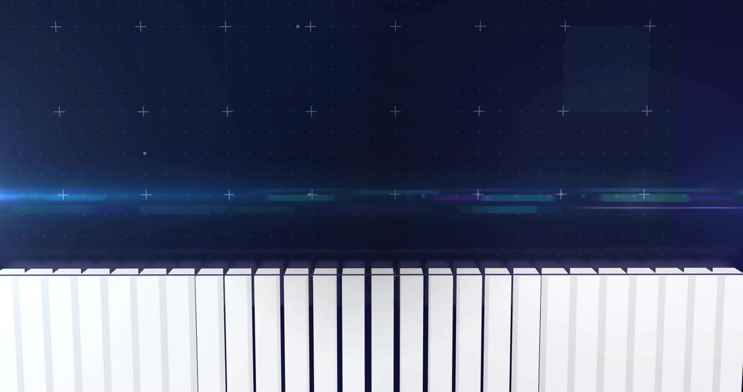 White Vertical Pillars with Futuristic Digital Interface