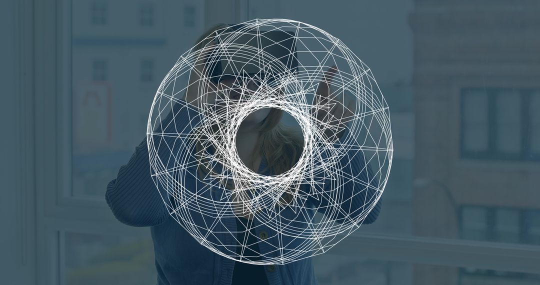 Innovative Virtual Reality Experience with Futuristic Interface