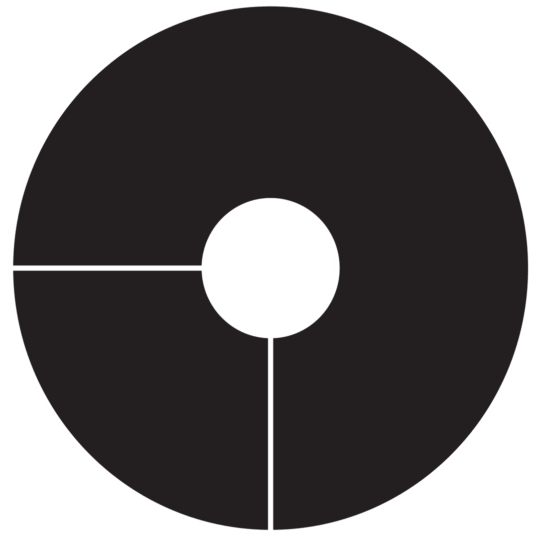 Digital Transparent Black Pie Chart Illustration on Blank Background
