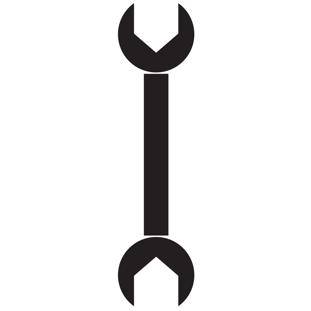 Simple Black Wrench on Transparent Background - Download Free Stock Images Pikwizard.com