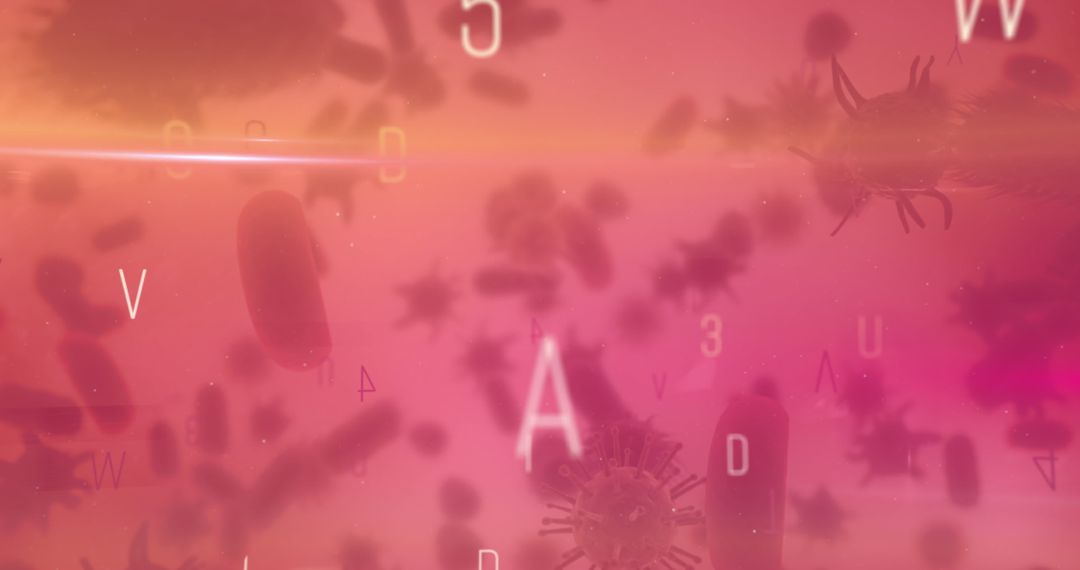 Digital Interface with Floating Cells and Text