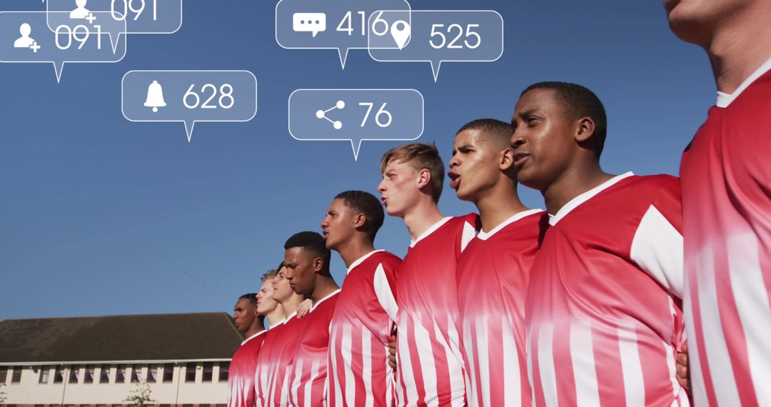 Social Media Integration in Team Sports Performance