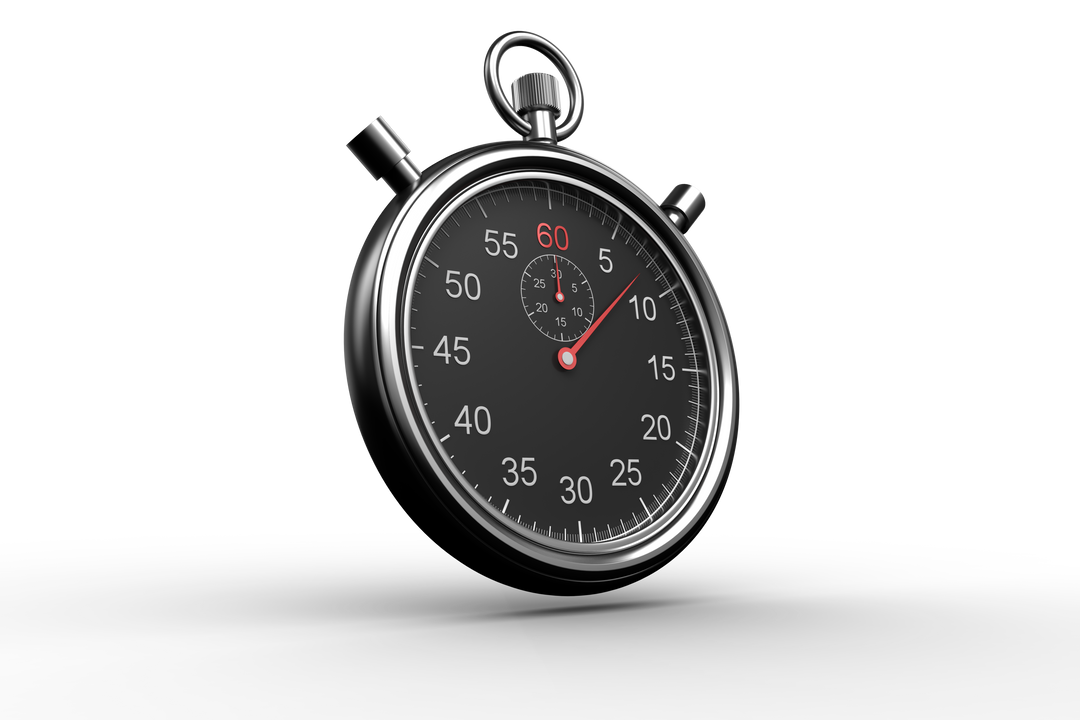 High Precision Stopwatch on Transparent Dark Background - Download Free Stock Images Pikwizard.com