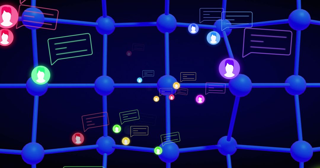 Networking and Social Media Connection on Digital Grid