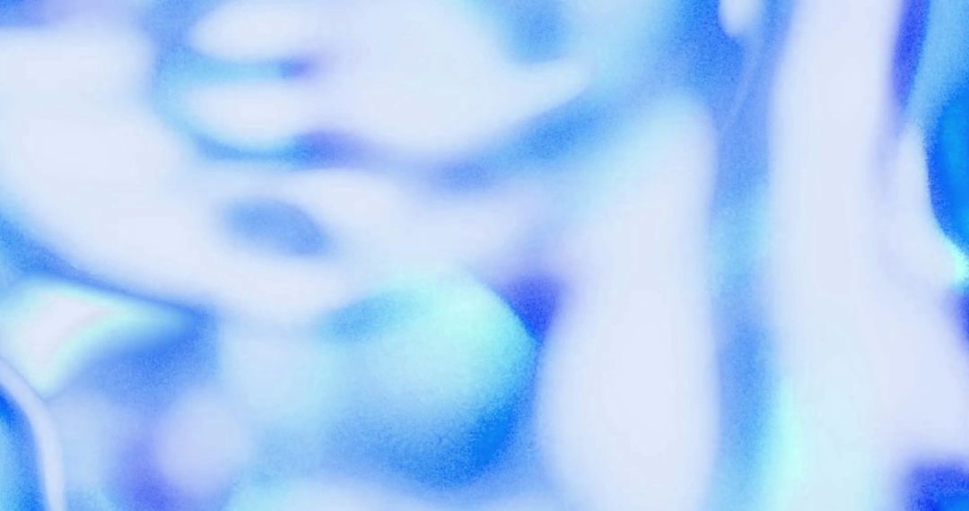 Blurred Blue Abstract Pattern with Dreamlike Ambiance