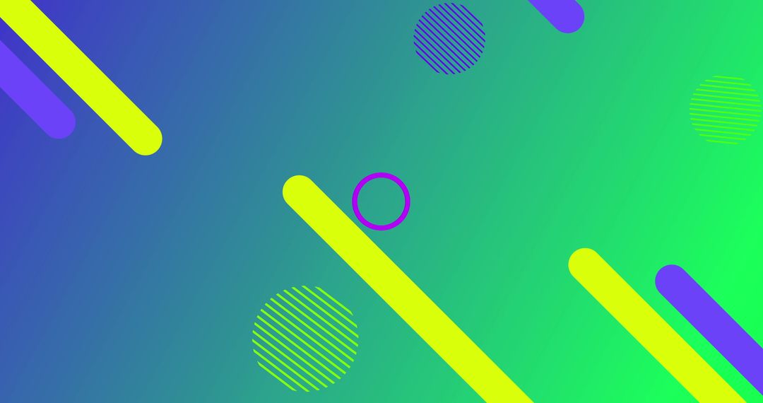 Vibrant Abstract Shapes in Seamless Motion