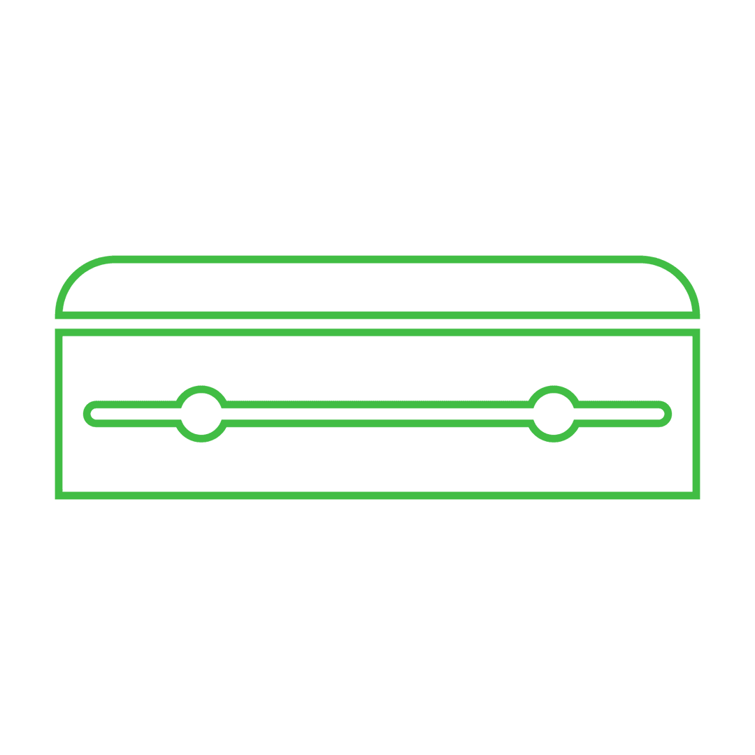 Modern Abstract Green Rectangle Graphic Transparent Background