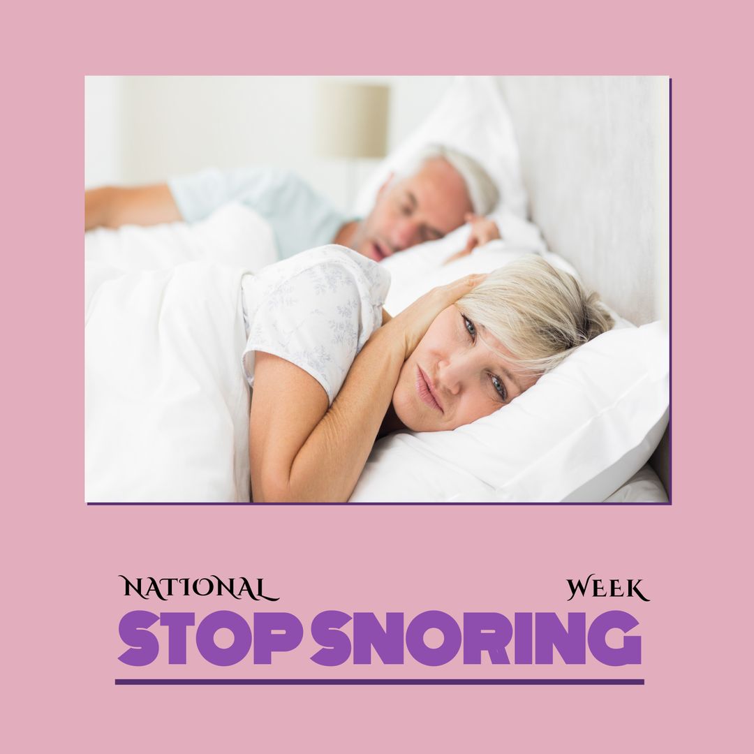 Couple Experiencing Sleep Disturbance From Snoring