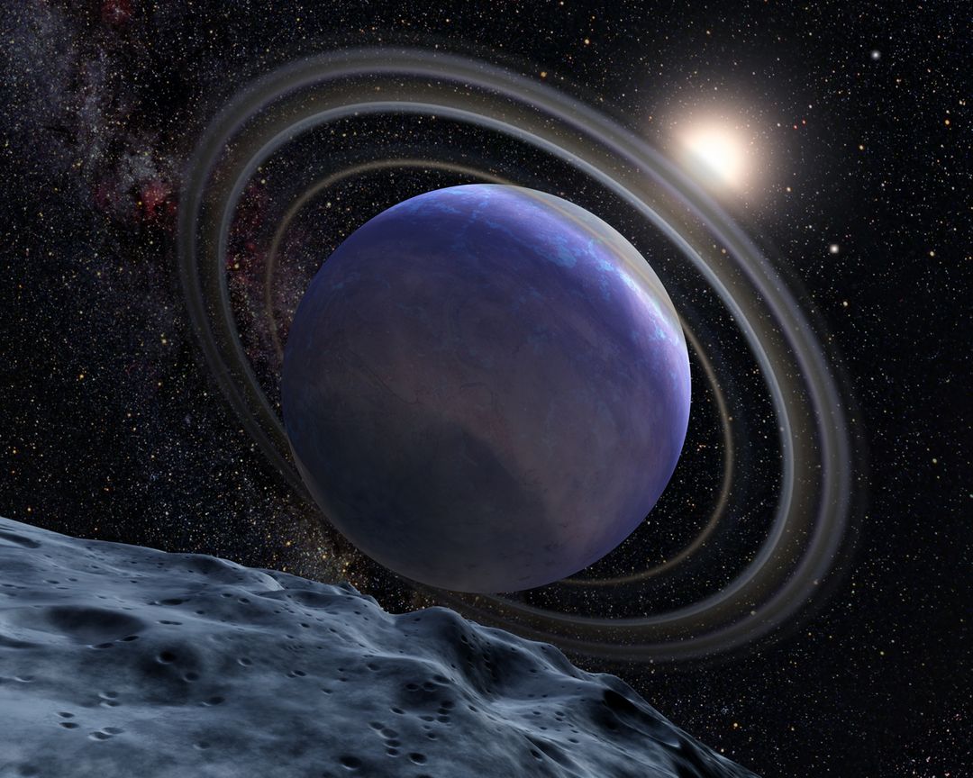 Artist's Concept of Exoplanet HR 8799b - Free Images, Stock Photos and Pictures on Pikwizard.com