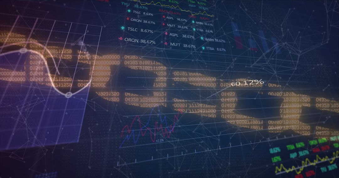 Digital Stock Market Data Visualizations with Dynamic Graphs