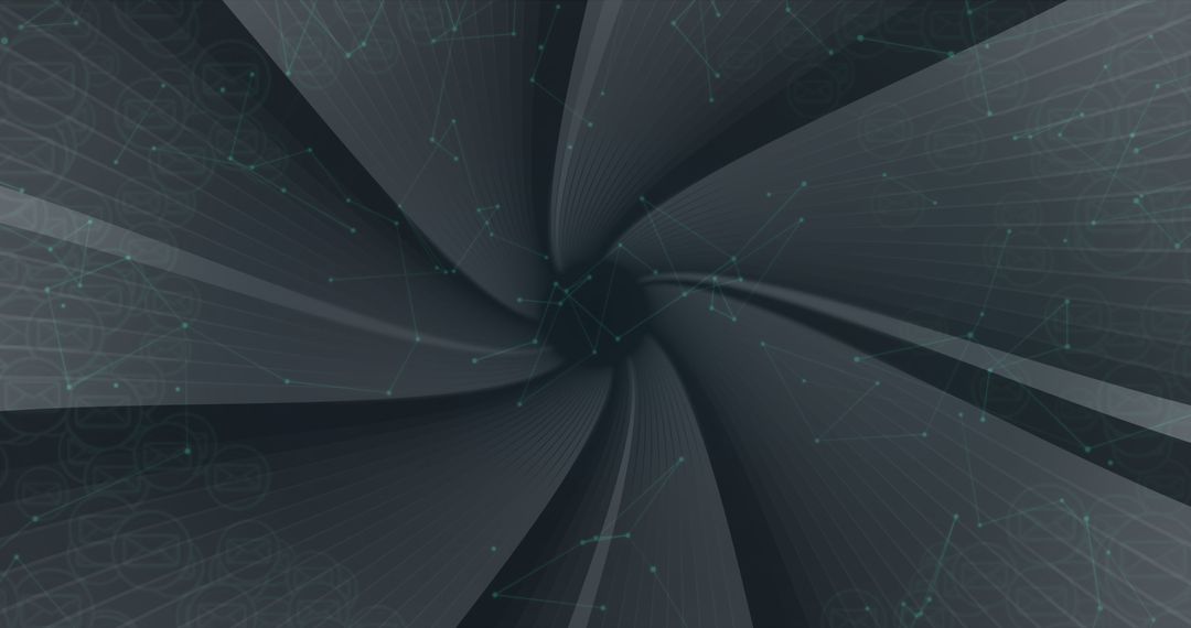 Abstract Digital Network Background with Grey Panels