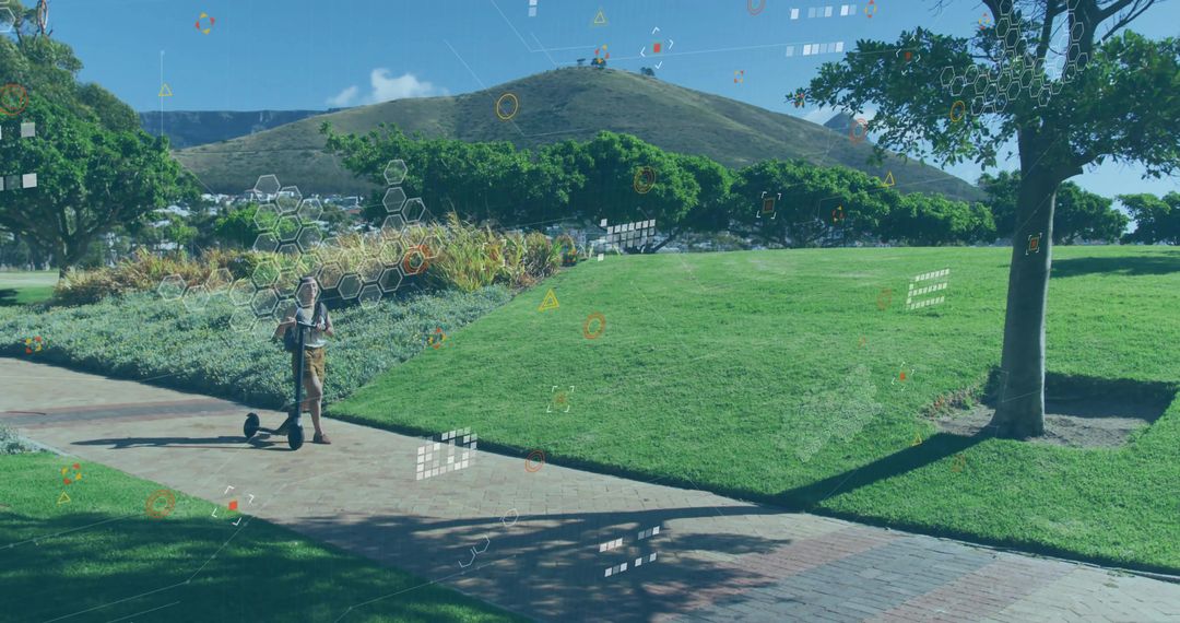 Exploring Augmented Reality in a Sunny Park for Outdoor Innovation