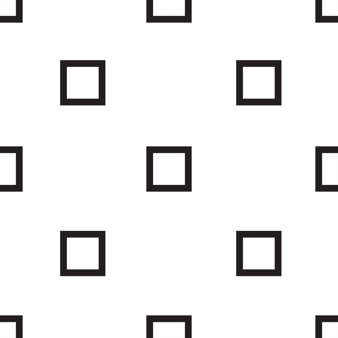 Bold squares pattern on transparent background for modern design
