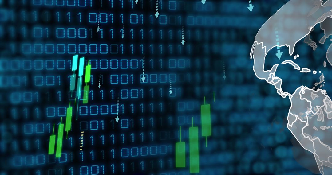 Digital World Data Exchange with Map Overlay