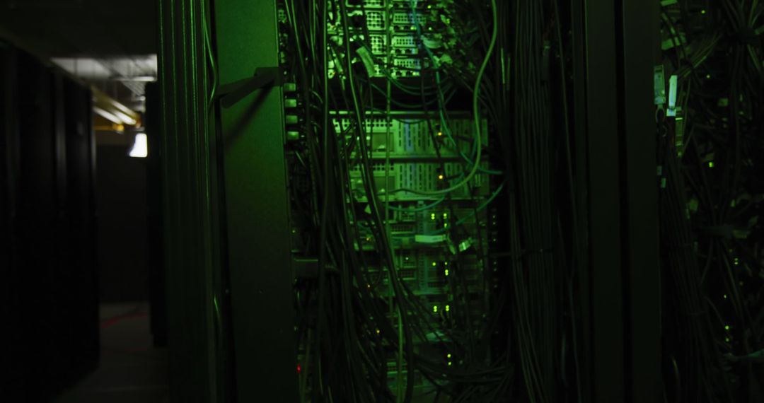 Digital Interface on Data Center Servers with Green Lights