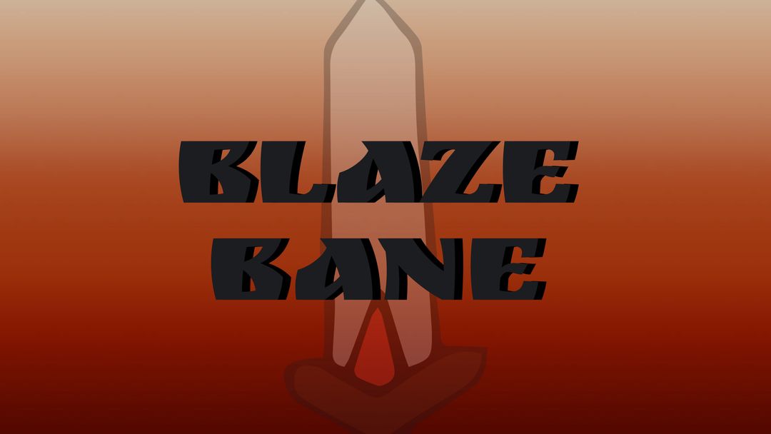 BLAZE BANE Icon with Rocket for Exciting Launch Promotions - Download Free Stock Templates Pikwizard.com