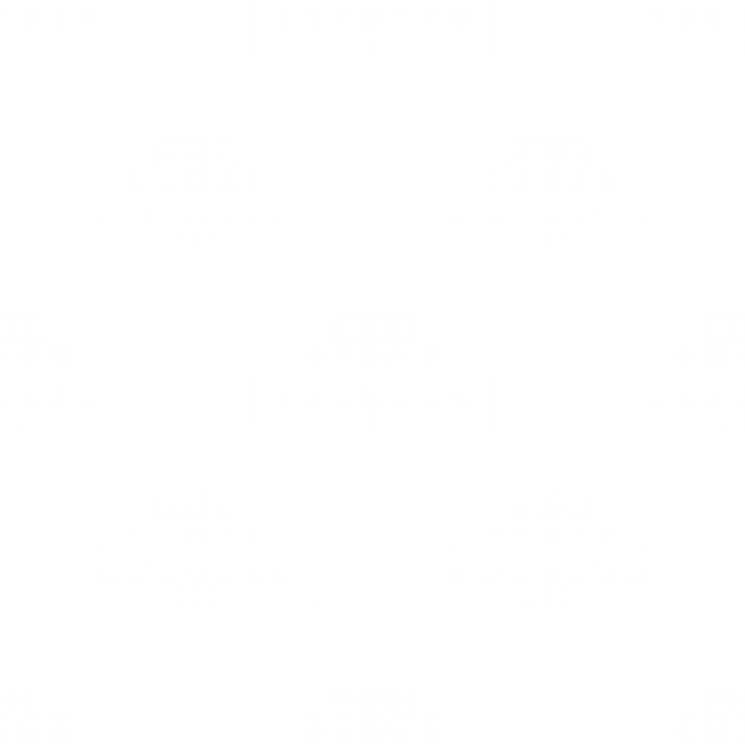 Seamless Pattern of White Buildings on Transparent Background
