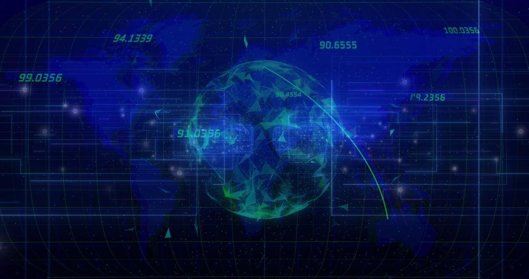 Global Digital Data Transfer and Processing Network