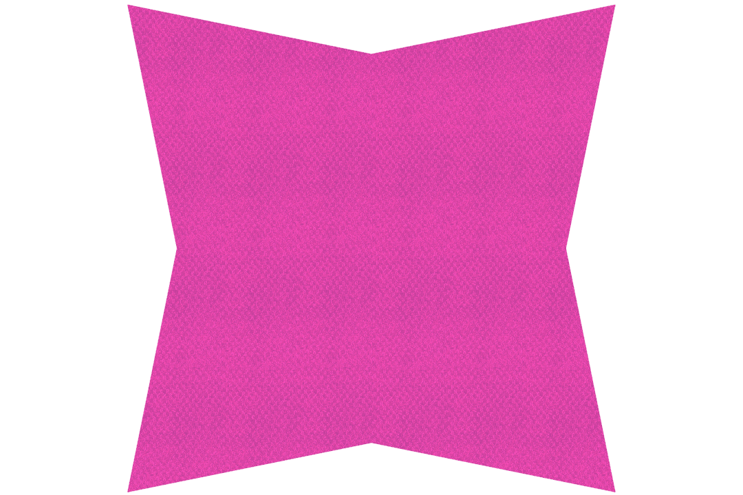 Transparent Pink X-Shaped Seamless Patterned Design