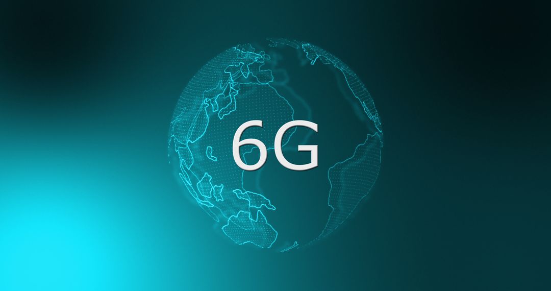 Futuristic 6G Connectivity Globe Highlighting Technological Progress