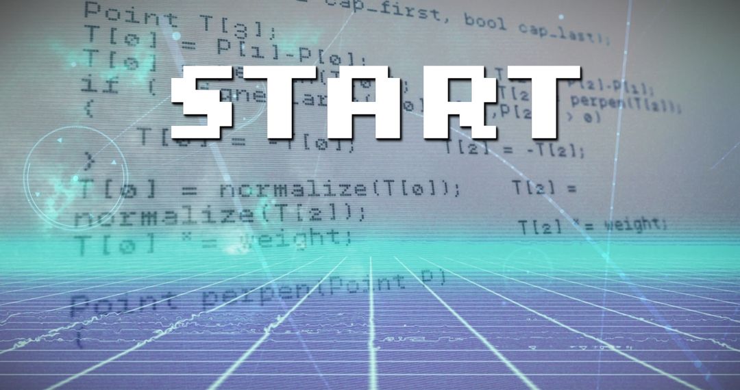 Digital Start Concept with Metaverse Elements
