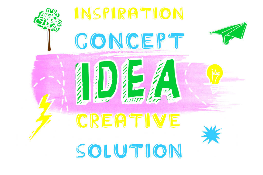 Creative Thinking and Solutions on Transparent Background Design