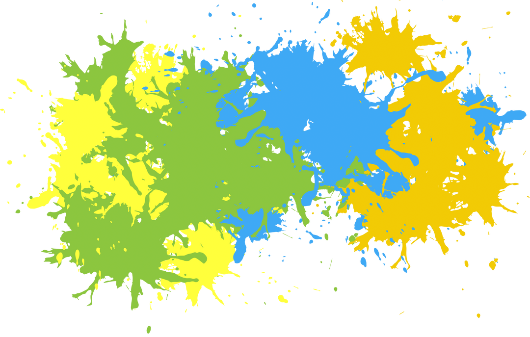 Colorful Paint Splatters on Transparent Background - Download Free Stock Images Pikwizard.com