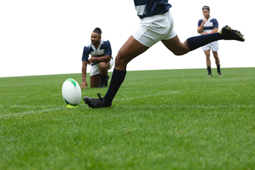 Diverse Rugby Players During Game on Transparent Background Isolated - Download Free Stock Images Pikwizard.com