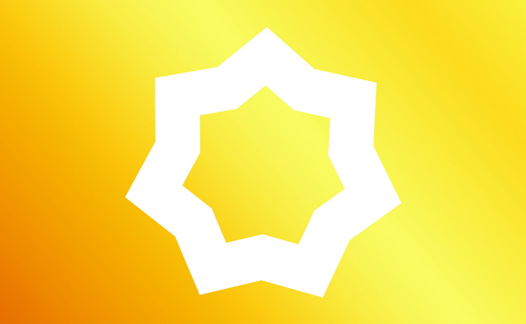 Transparent Geometric Star Shape on Gradient Yellow Background - Download Free Stock Images Pikwizard.com